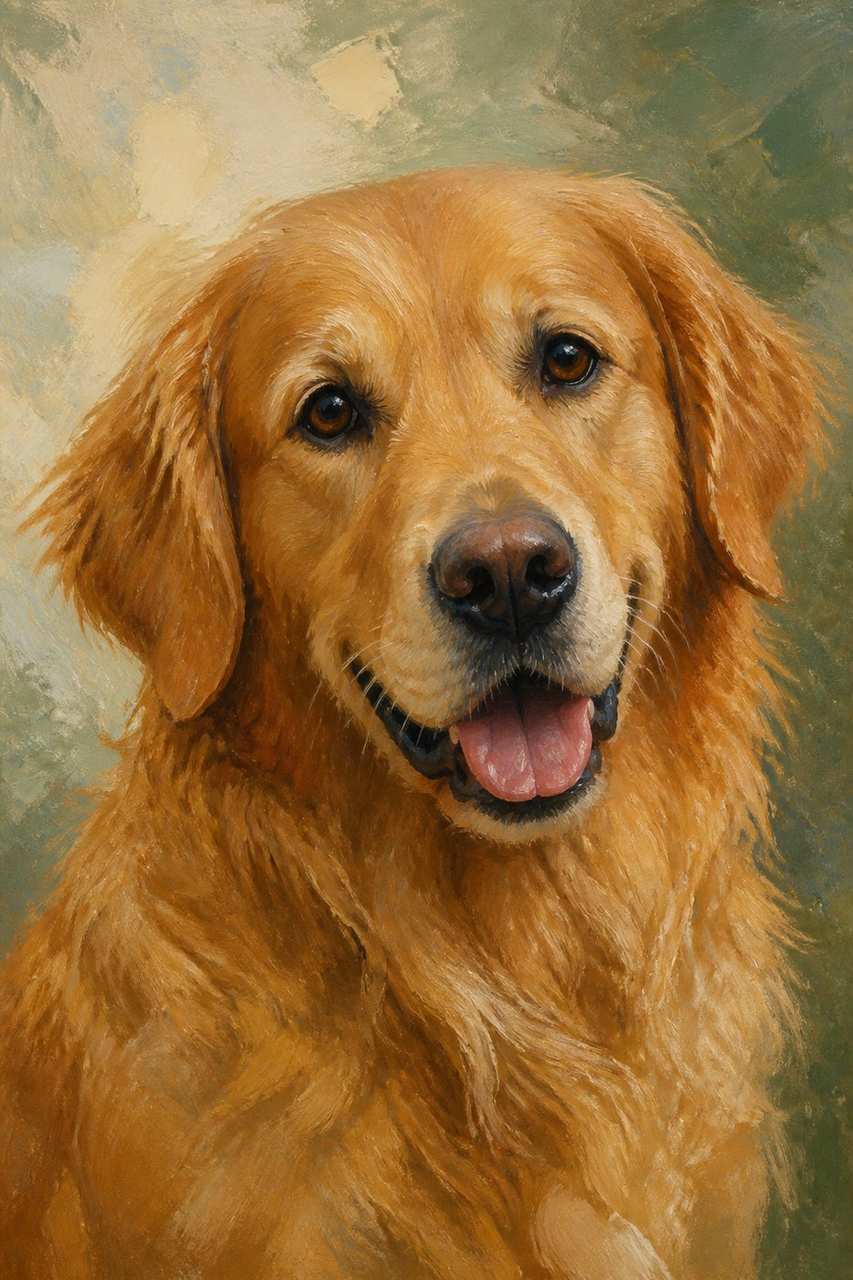 Golden Retriever Portrait