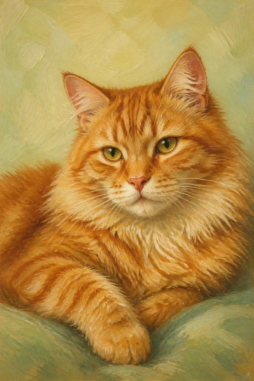 Cat in Soft Light